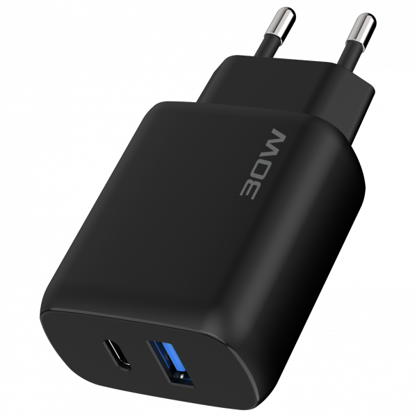 Proove Silicone Power 2 Type-C + USB 30W + Сable Type-C to Type-C - Photo 2